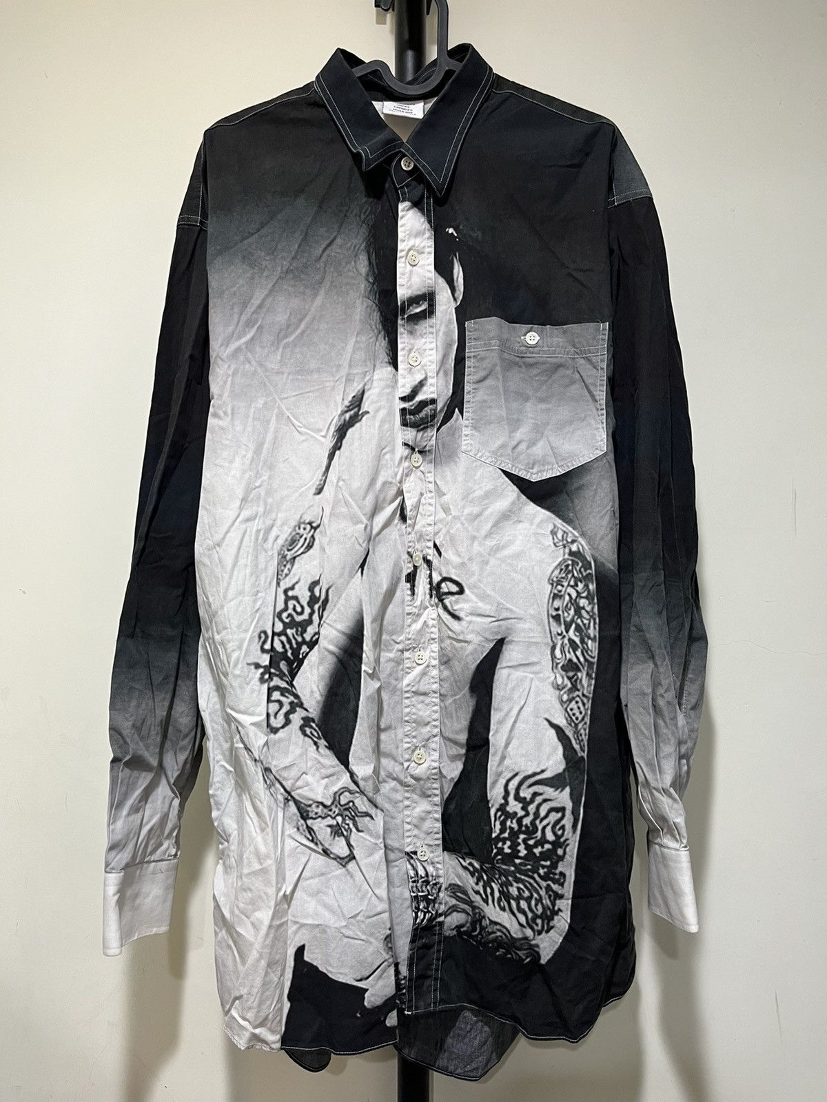 Vetements VETEMENTS Marilyn Manson Shirt | Grailed