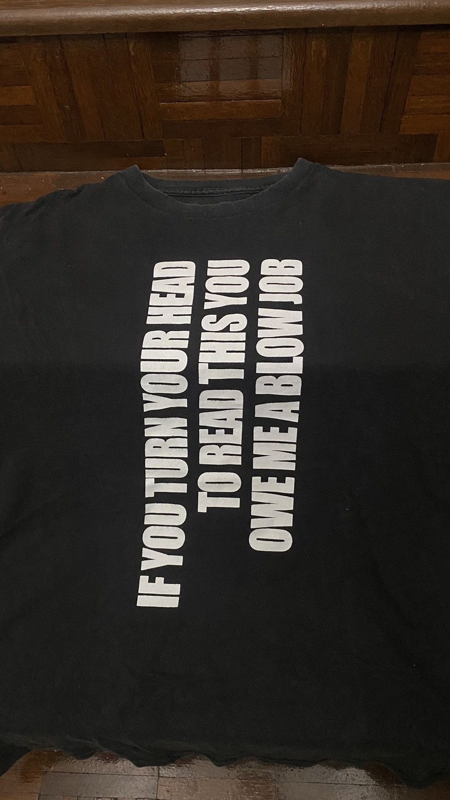 Sex Skateboards 🚨FINAL DROP🚨 Vintage Blowjob Sex Wording 18+ Shirt Size US M / EU 48-50 / 2 - 2 Thumbnail