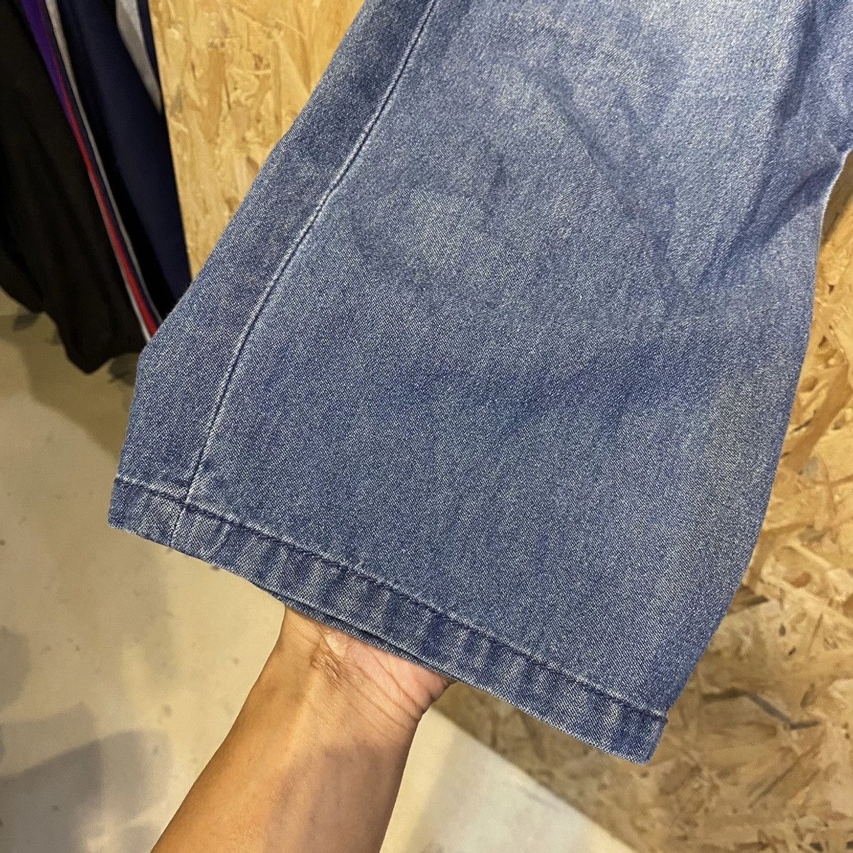 Issey Miyake Issey Miyake Ne-net Baggy Drop Crotch Denim Pants 30 Size US 30 / EU 46 - 12 Thumbnail