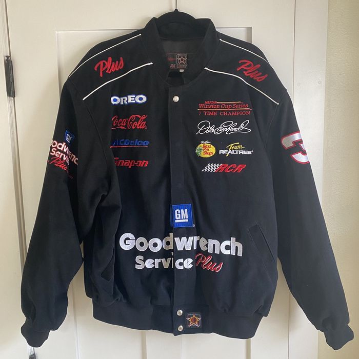 Jh Design Vintage 90’s JH Design Dale Earnhardt Sr. Racing Jacket | Grailed