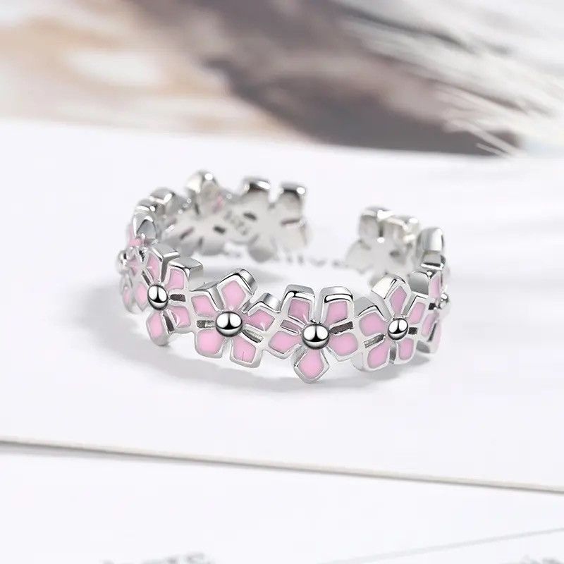 Japanese Brand × Jewelry × Vintage Vintage Luxury Flower Ring Size ONE SIZE - 2 Thumbnail
