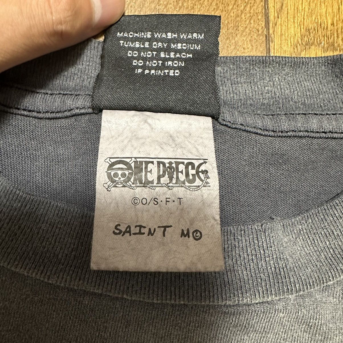 Japanese Brand × READYMADE × Saint Michael Saint Michael ONE PIECE LUFFY 5 GEAR TEE Size US XL / EU 56 / 4 - 6 Thumbnail