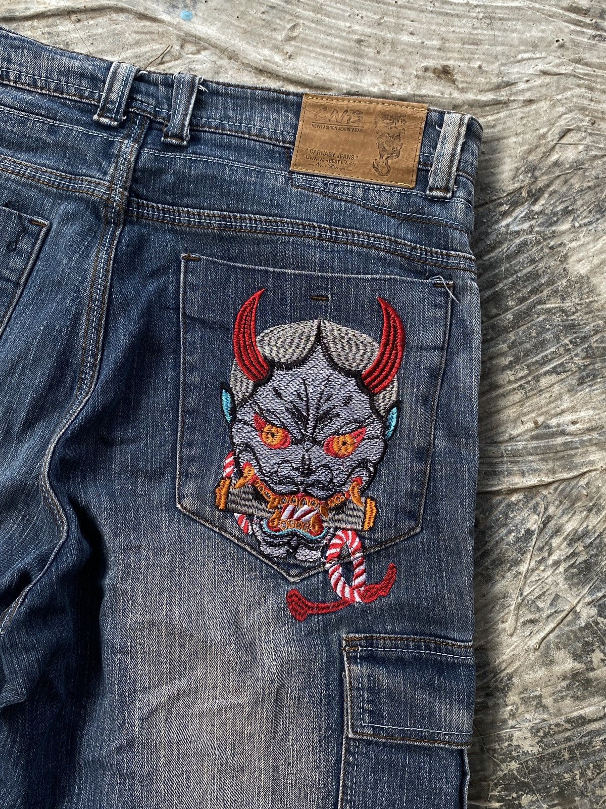 Other 🔥BINDING NOW🔥 Carnaby Jeans (CNB) Cargo Pant rare Size US 33 - 16 Thumbnail