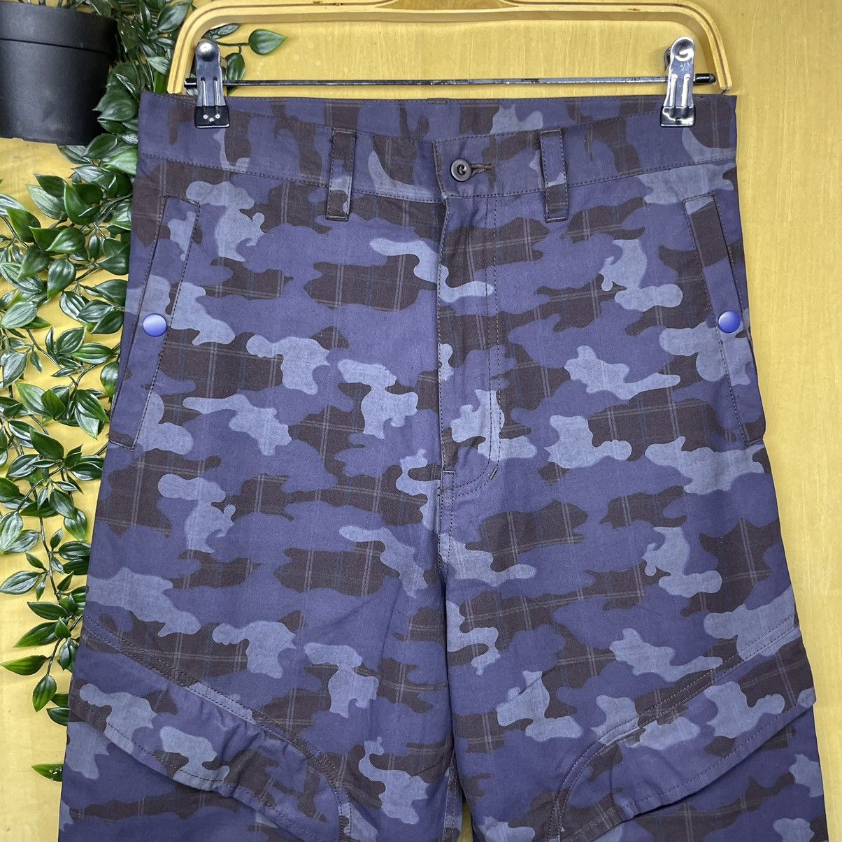 Final Home A4 FINAL HOME LOW CROTCH CROPPED RISE CARGO PANT Size US 30 / EU 46 - 4 Thumbnail