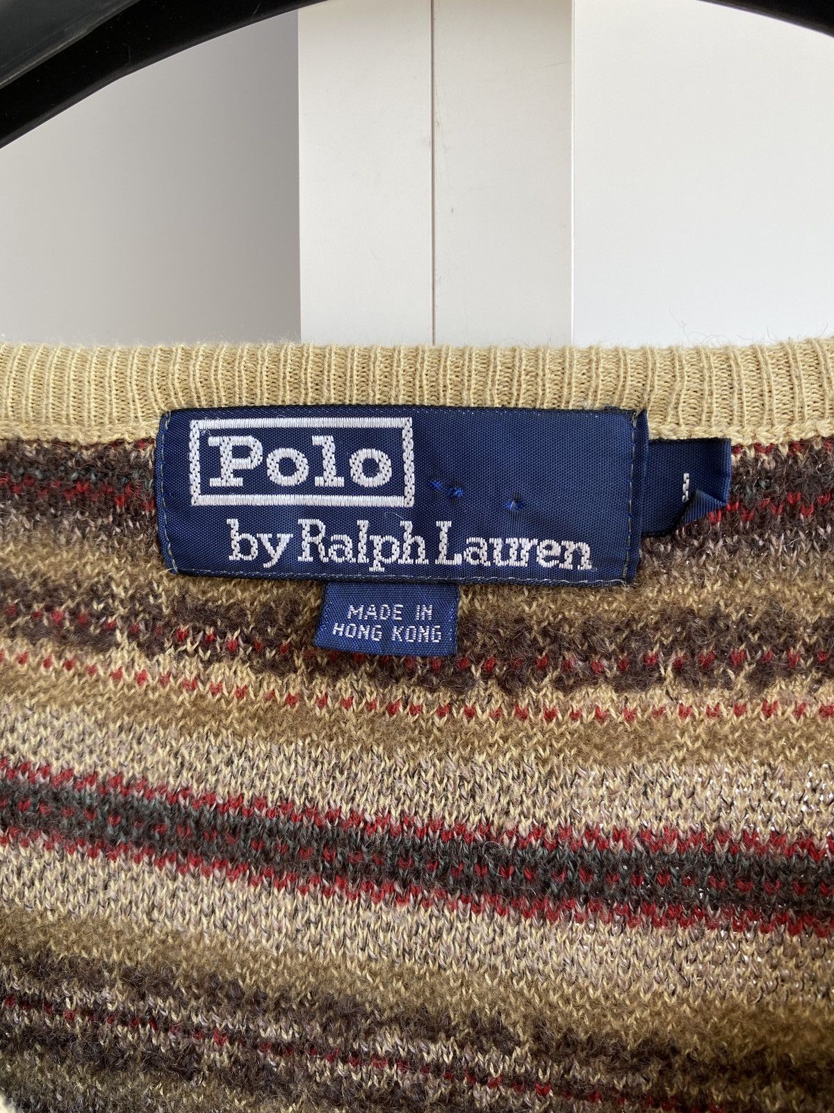 Polo Ralph Lauren × Vintage Polo Ralph Lauren Sweater Mens Pullover Long Sleeve Size US L / EU 52-54 / 3 - 4 Thumbnail