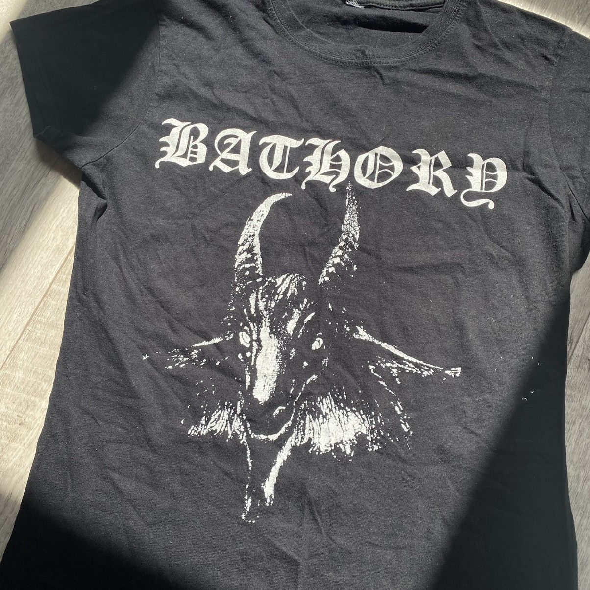 Band Tees VINTAGE BATHORY BLACK METAL BAND PENTAGRAM T SHIRT Size L / US 10 / IT 46 - 3 Thumbnail