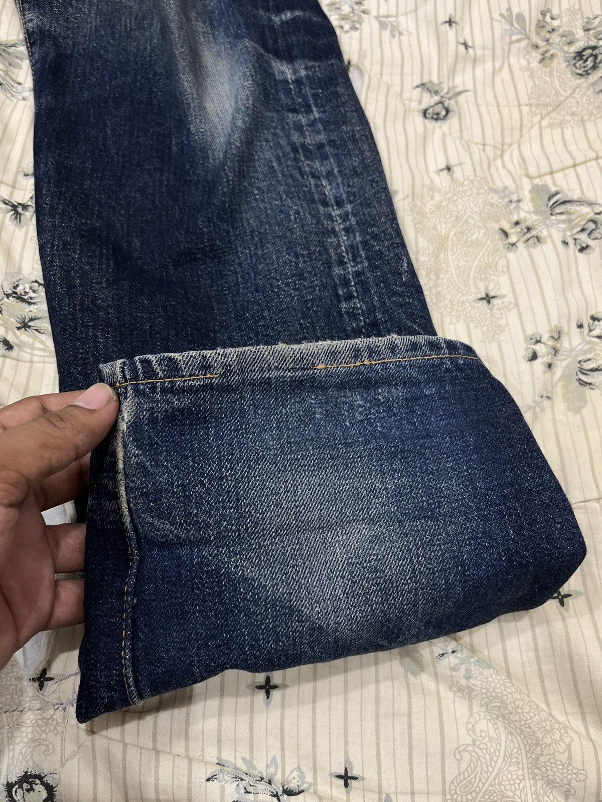 Denime (Qqqq). 🔥🔥🔥ARCHIVE RARE DENIME JAPAN FADED JEANS Size US 33 - 15 Thumbnail