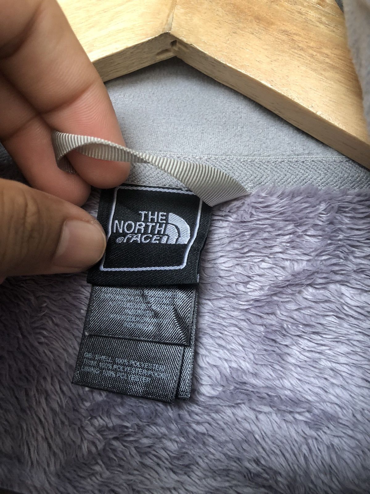The North Face The North Face Light Grey Fleece Jacket Womens Size M / US 6-8 / IT 42-44 - 5 Thumbnail
