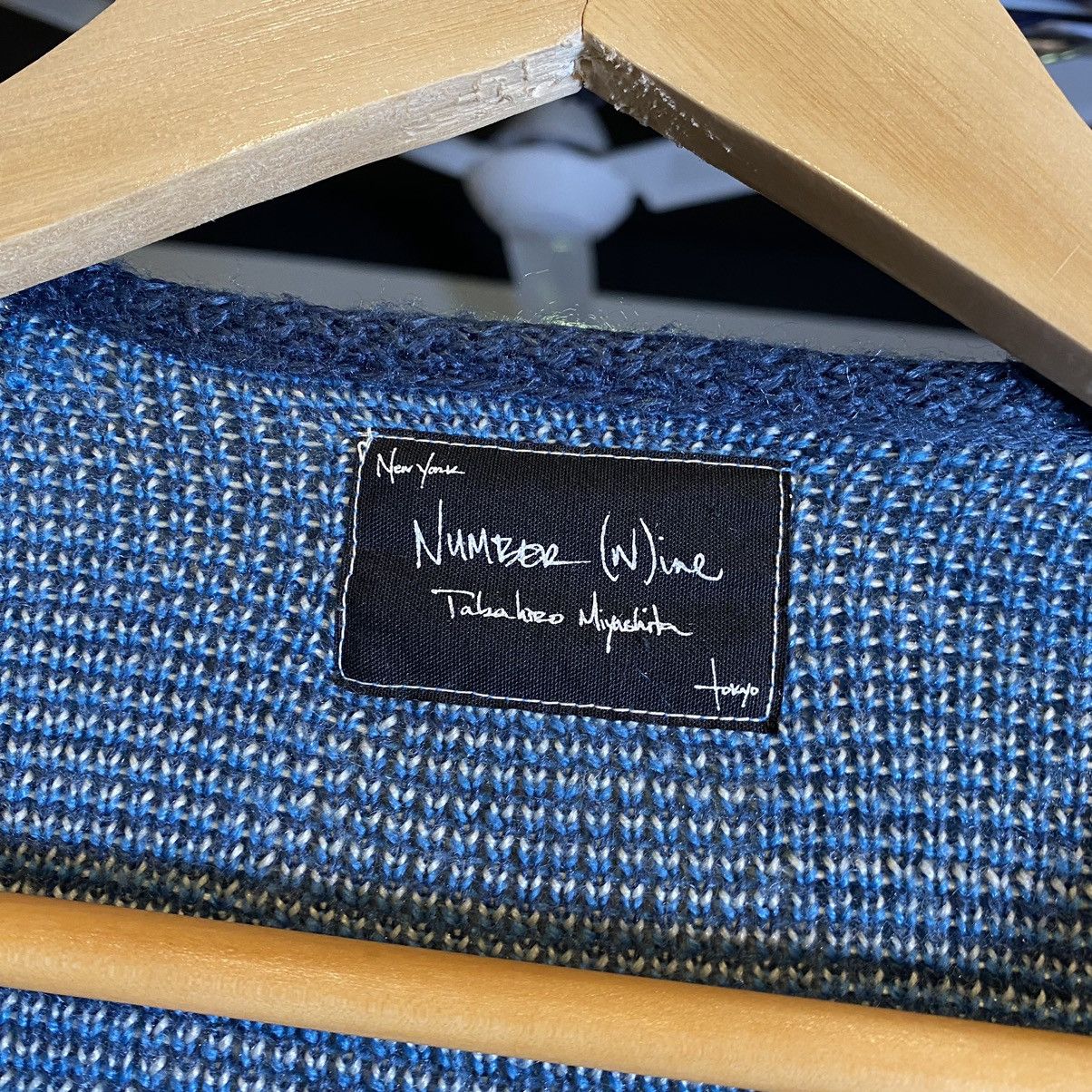 Number (N)ine Number Nine 2002 Wool Cardigan Sweater Size US M / EU 48-50 / 2 - 9 Thumbnail