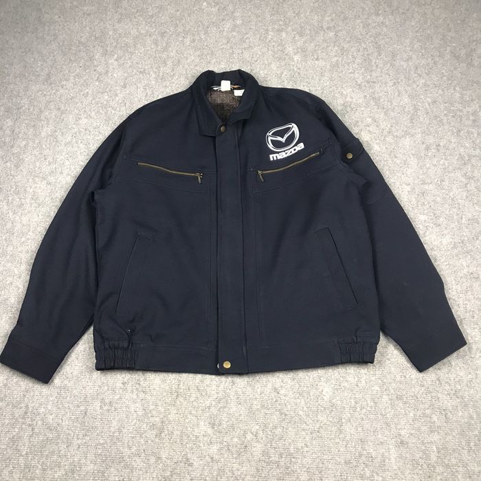 Gear For Sports VINTAGE MAZDA UNIFORM WORK CUSTOM JACKET | Grailed