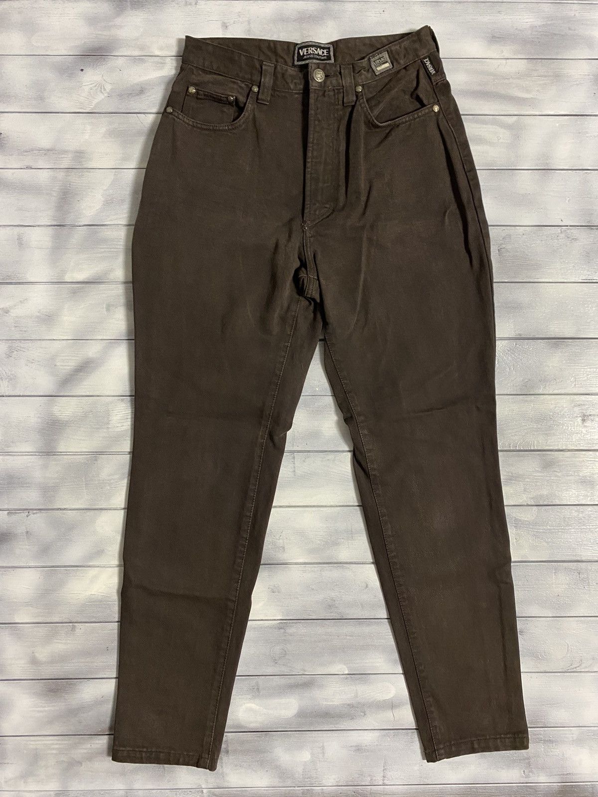 Versace Jeans Couture Rare Vintage Jeans Versace Medusa Gorgon Logo. Luxury. Size US 32 / EU 48 - 1 Thumbnail