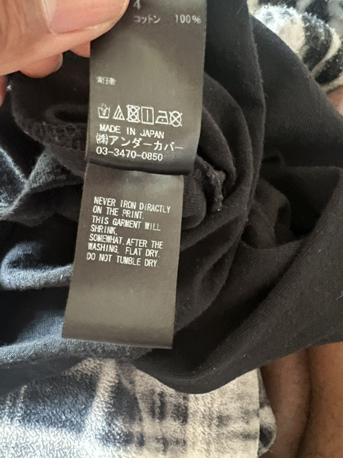 Undercover Undercover tee Size US L / EU 52-54 / 3 - 6 Thumbnail
