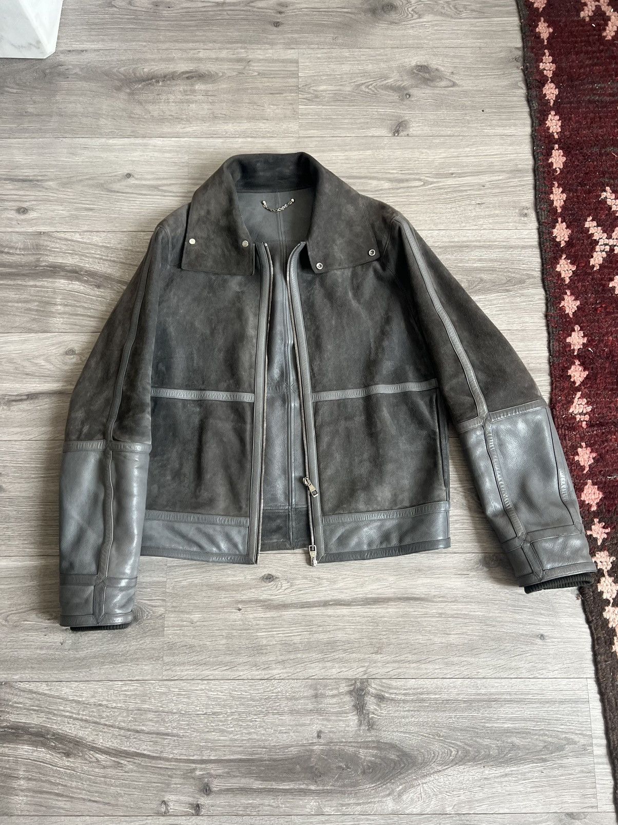 Louis Vuitton Louis Vuitton Geometric Leather Jacket Size US M / EU 48-50 / 2 - 1 Thumbnail