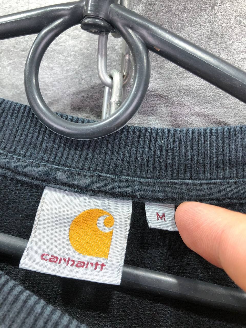 Carhartt × Vintage Mens Carhartt Tony Sweat Backhit size M Size US M / EU 48-50 / 2 - 8 Thumbnail