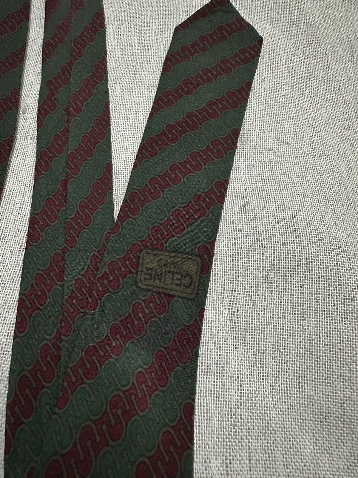 Celine Vintage Celine Paris Tie Size ONE SIZE - 3 Thumbnail