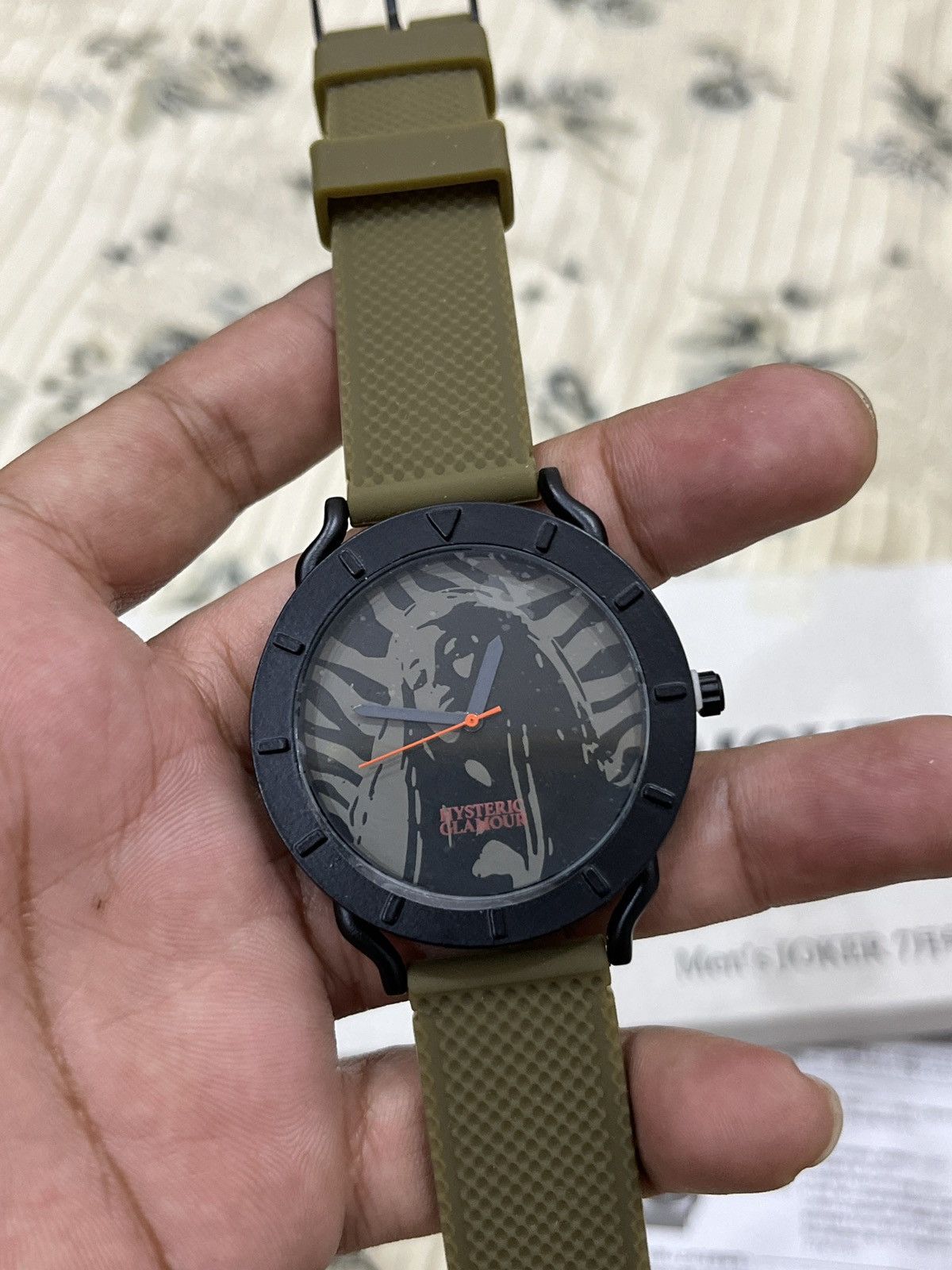Hysteric Glamour 🔥💣 ARCHIVE HYSTERIC GLAMOUR MENS JOKER MILITARY WATCH Size ONE SIZE - 3 Thumbnail