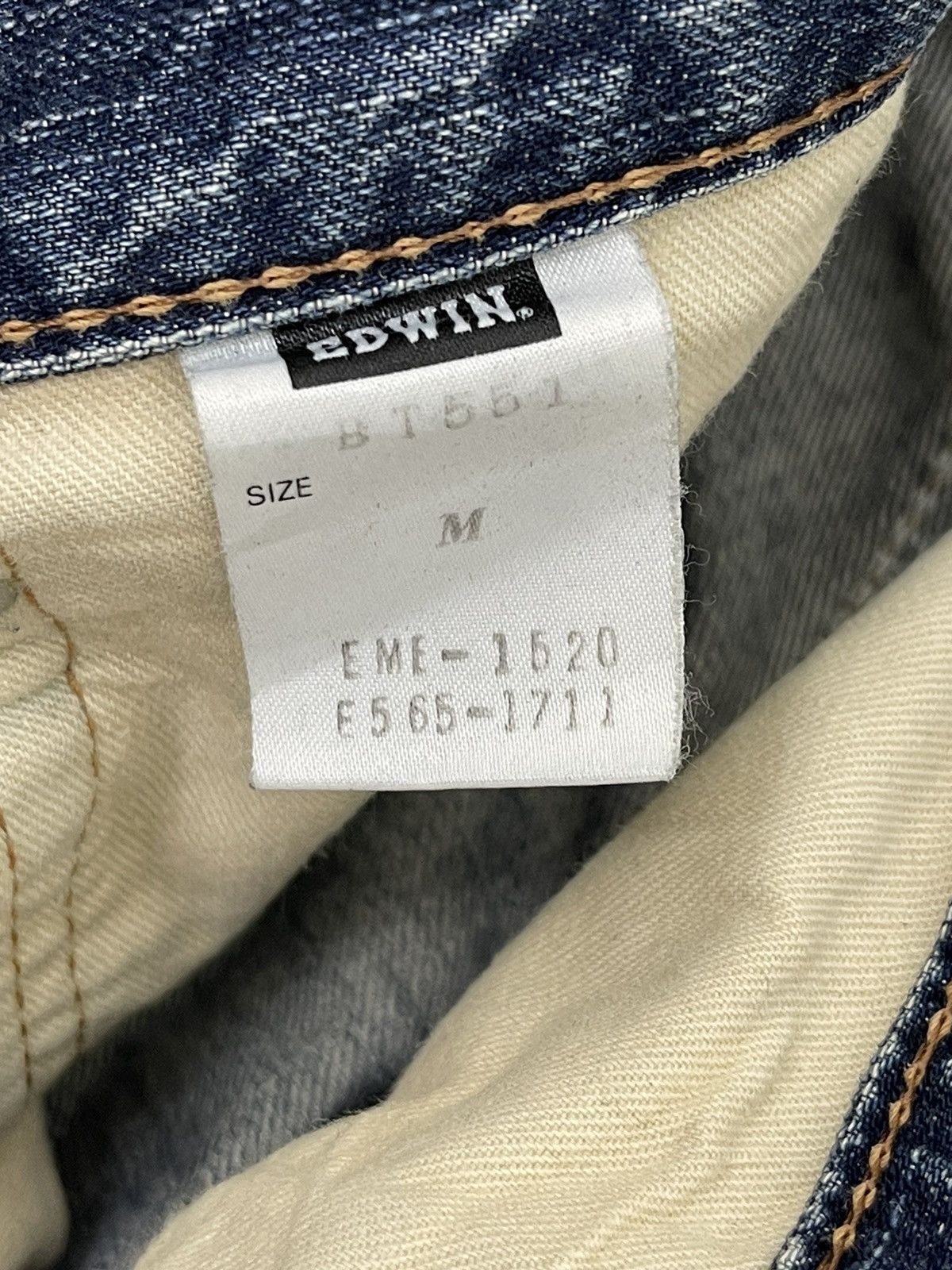 Edwin Flare Jeans Edwin Japan Distress Low Rise Boot Cut 6🟦1 Size US 31 - 20 Thumbnail