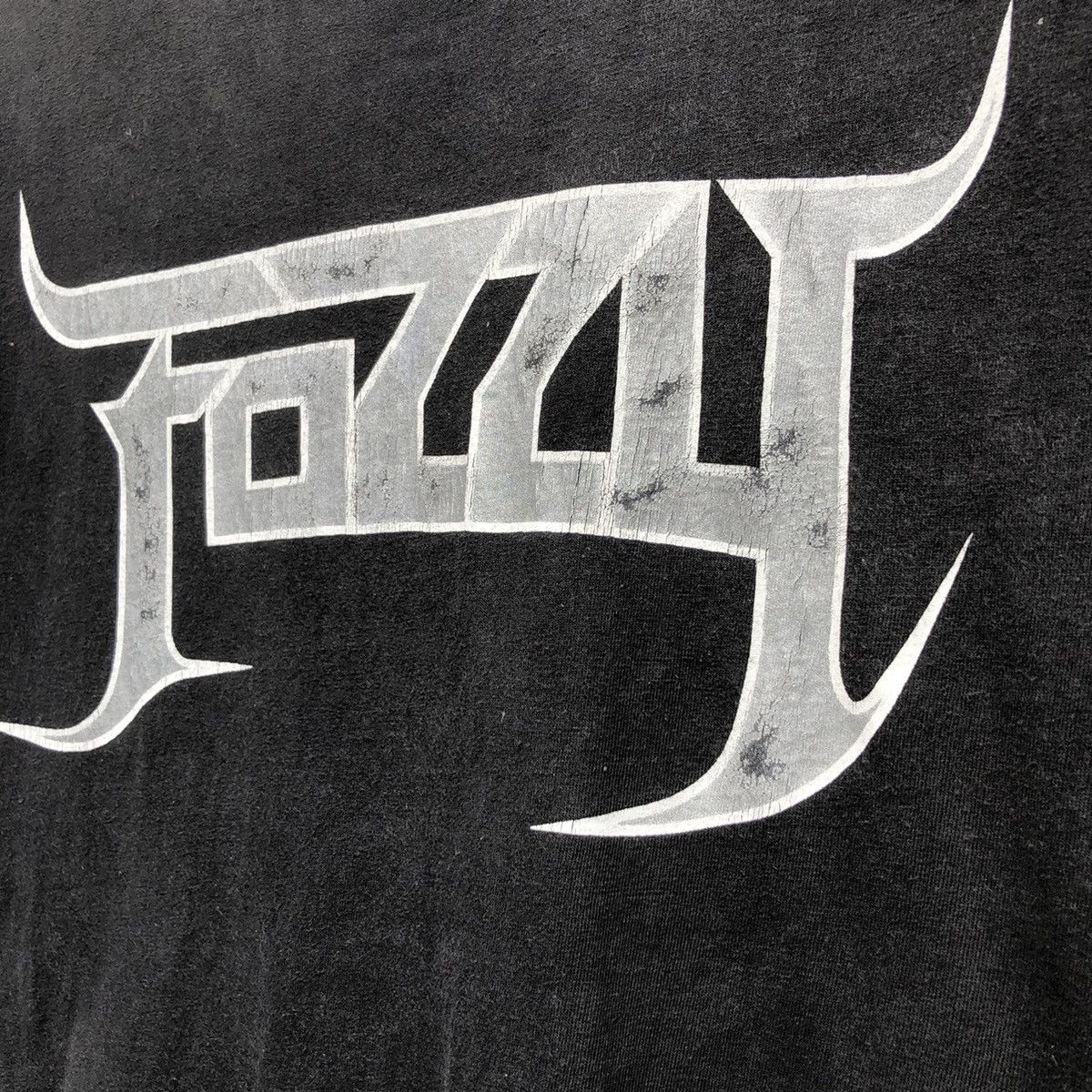 Vintage y2k Sunfaded Fozzy Judas Heavy Metal Tshirt