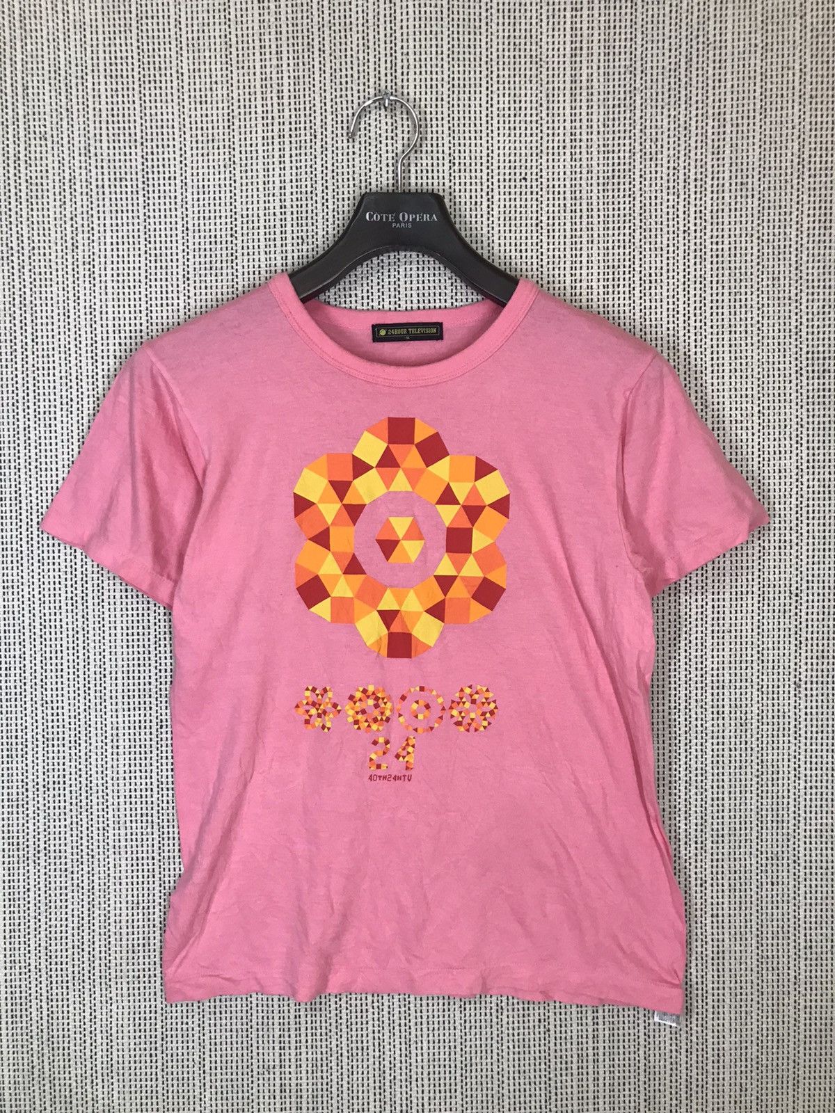 Japanese Brand × Takashi Murakami × Vintage ‼️VINTAGE 24 HOUR TELEVISION MURAKAMI FLOWER ‼️ Size US M / EU 48-50 / 2 - 1 Thumbnail