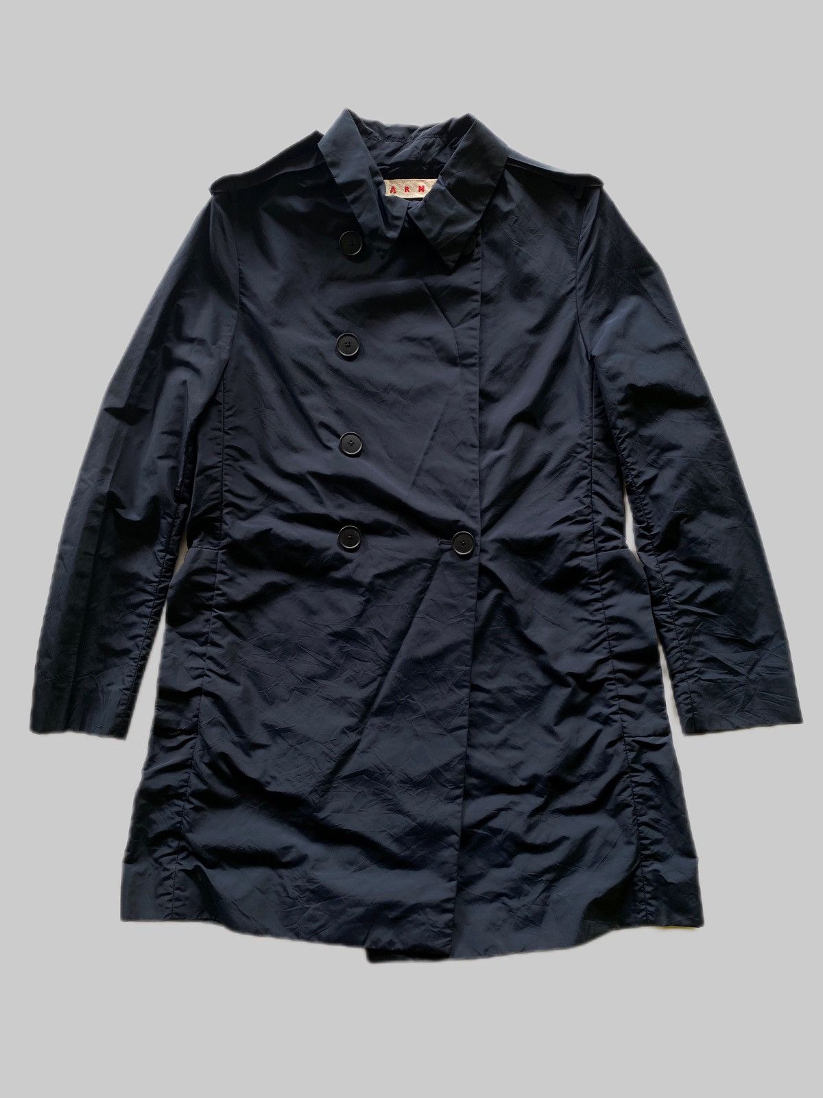 Marni Double Breasted Trench Coat Size S / US 4 / IT 40 - 2 Thumbnail
