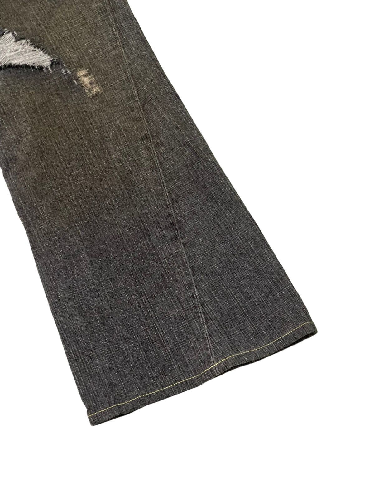 Japanese Brand Flare Jeans True Religion USA Distress Boot Cut 6🟦0 Size US 34 / EU 50 - 4 Thumbnail