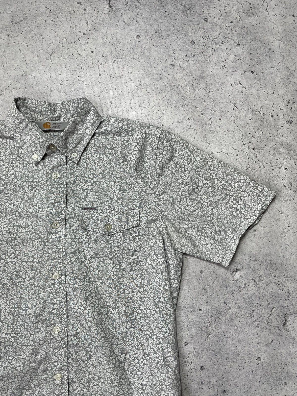 Carhartt × Carhartt Wip × Vintage Carhartt Vintage Short Sleeve Shirt Size US S / EU 44-46 / 1 - 5 Thumbnail