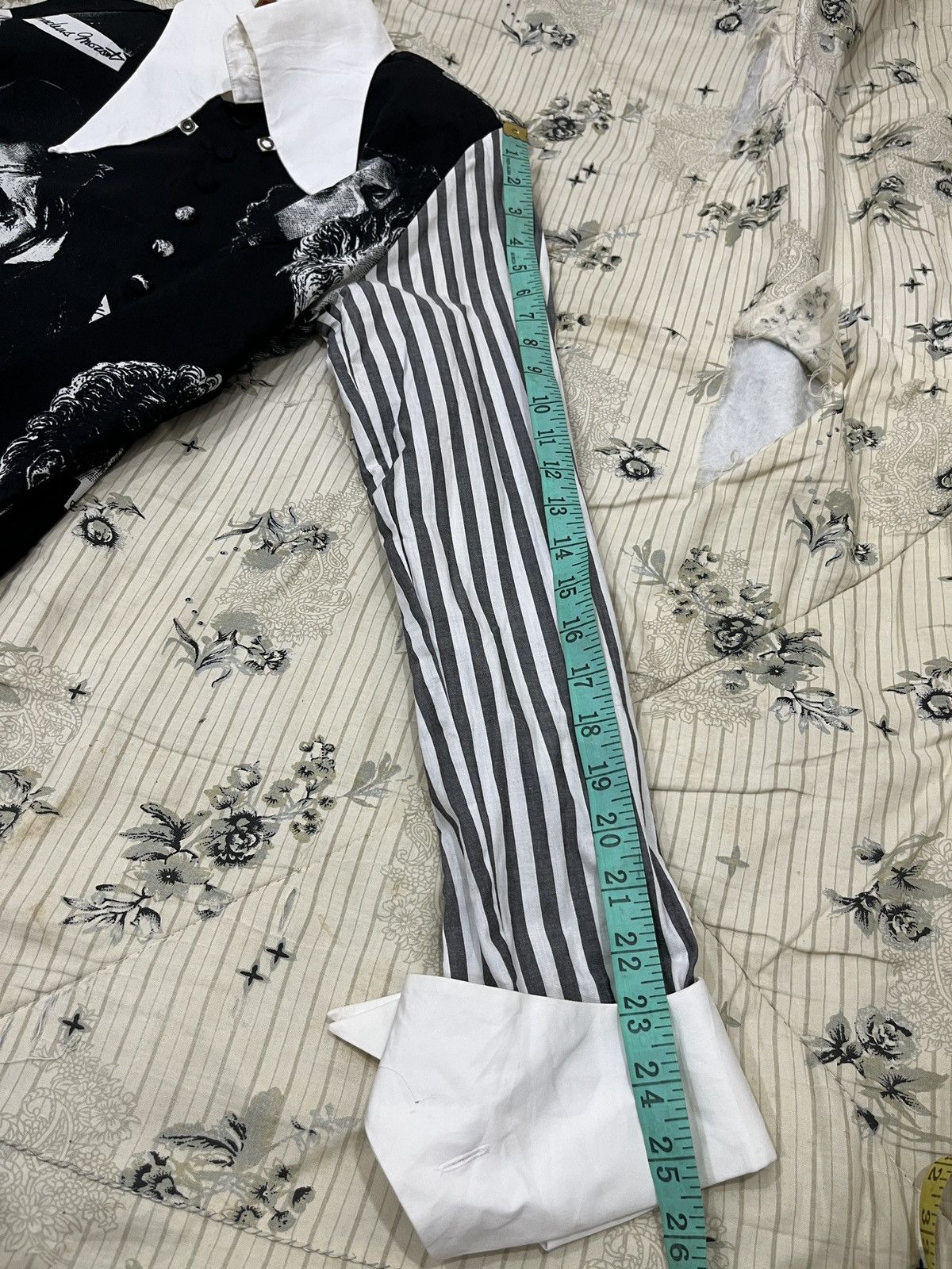 Designer (Ssss). LUNA MATTINO FULLPRINT BLOUSE Size M / US 6-8 / IT 42-44 - 18 Thumbnail