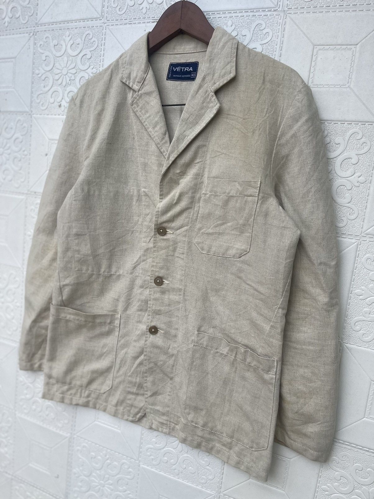 Designer × Vetra × Vintage Vetra Marque Deposee Suit Jacket/Blazer Size US S / EU 44-46 / 1 - 6 Thumbnail