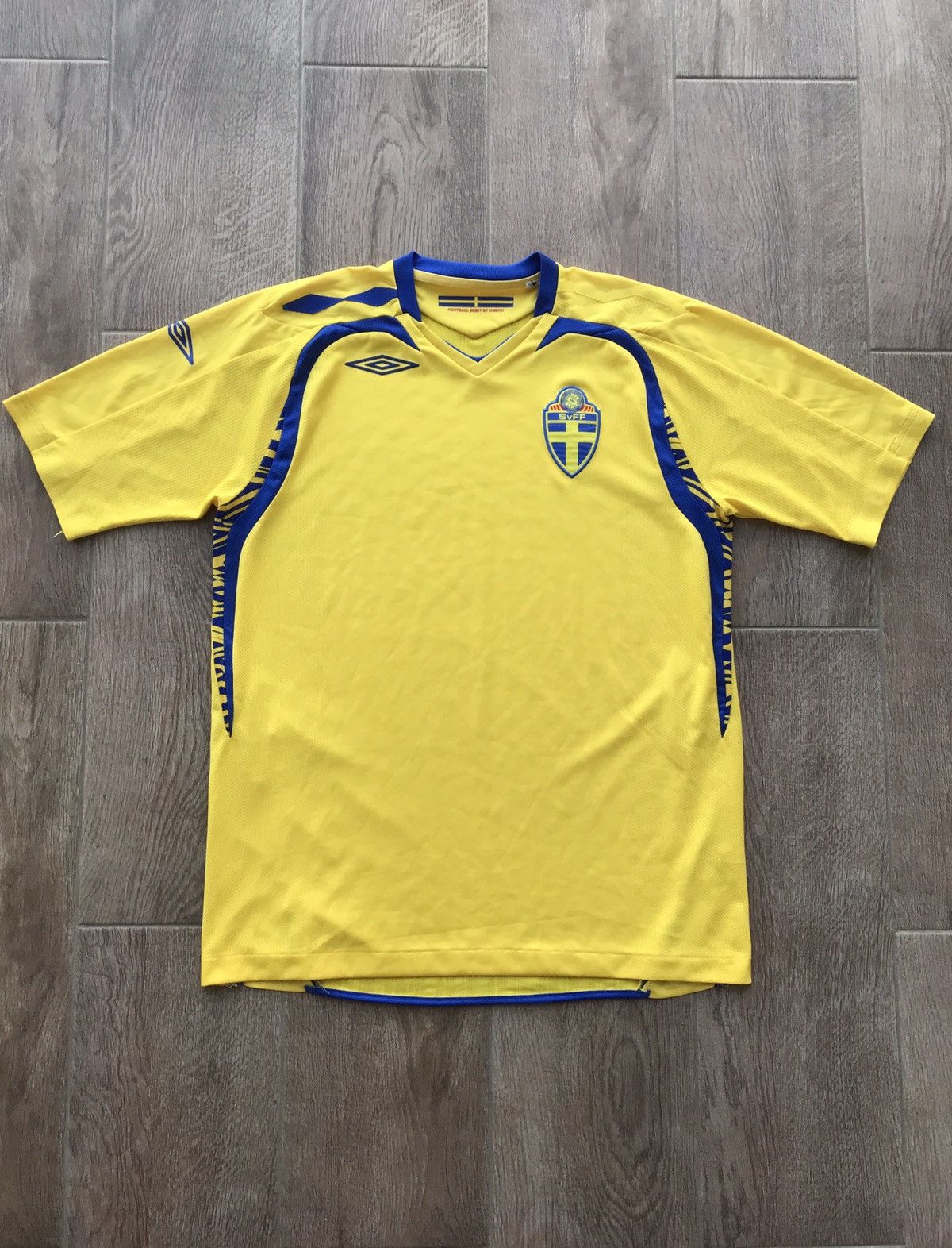 Vintage Vintage Mans Umbro National Team Sweden Swedish Jersey Shirt ...