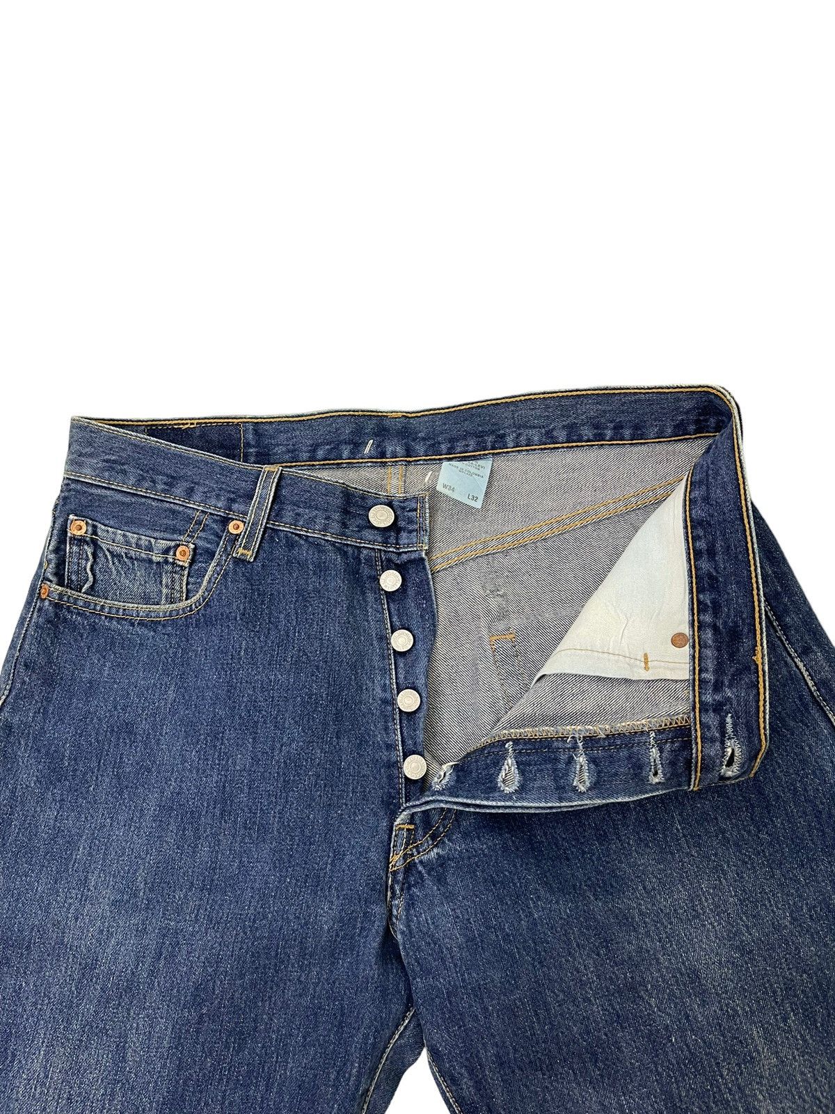 Sonic Lab Rebuild by Sonic Lab Nepenthes Vtg Levi’s 501 Regular 5🟦8 Size US 34 / EU 50 - 8 Thumbnail