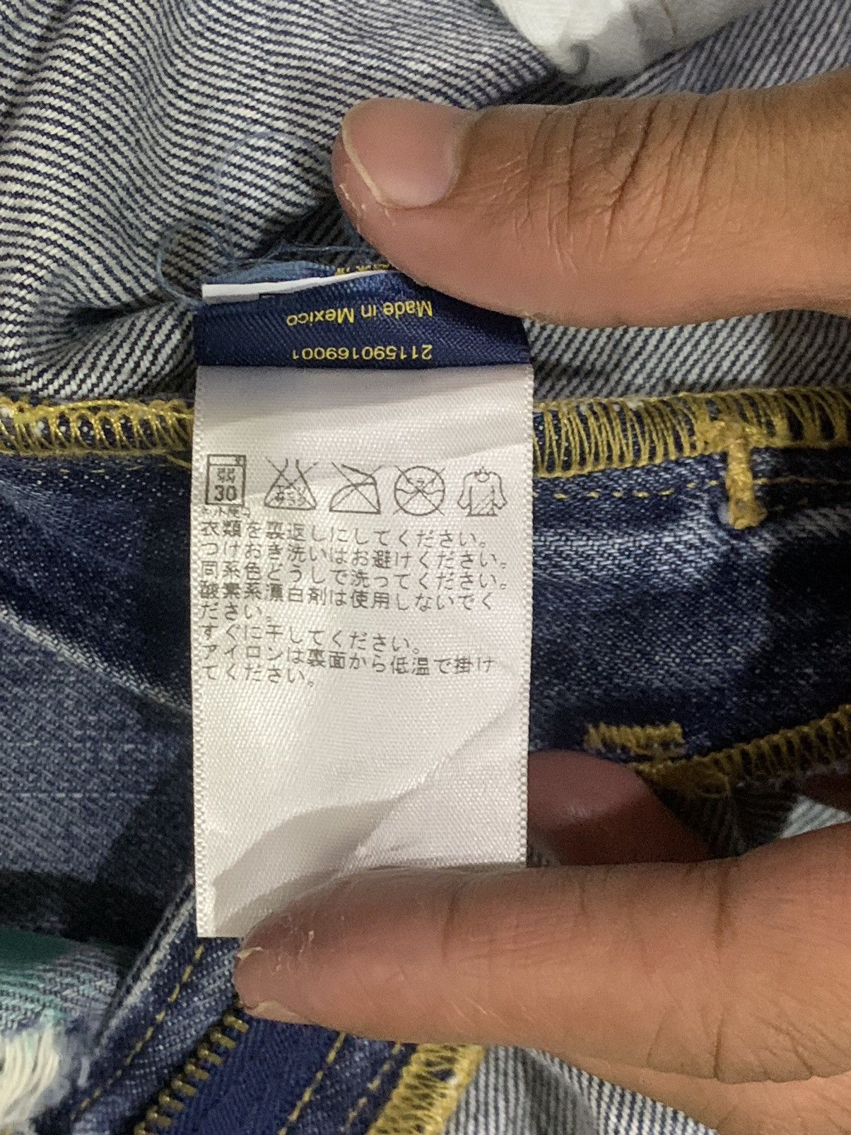 Polo Ralph Lauren Polo Ralph Lauren Astor Jillian Wash Paint Splatter Jeans Size US 32 / EU 48 - 19 Thumbnail