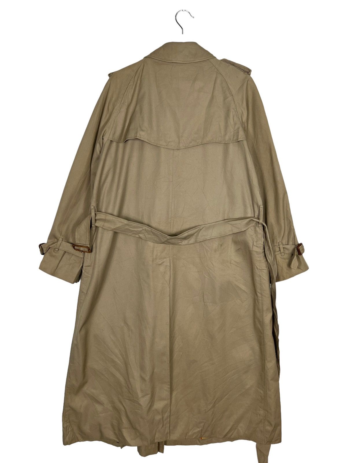 Burberry 🔥BURBERRY NOVA CHECK LINING BELT TRENCHCOAT MADE IN ENGLAND Size US L / EU 52-54 / 3 - 3 Thumbnail