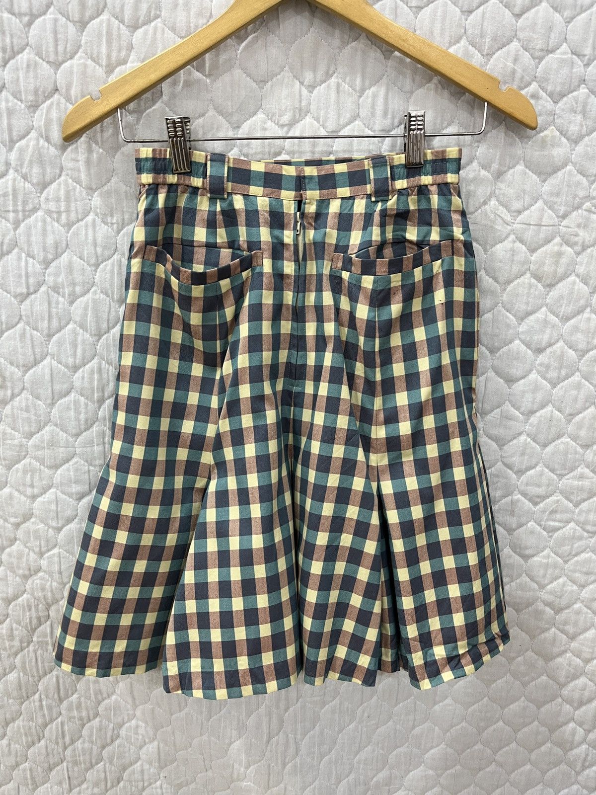 Christian Dior Monsieur × Vintage (Qqqq). CHRISTIAN DIOR PLEATED SKIRTS Size 24" / US 00 / IT 34 - 4 Thumbnail