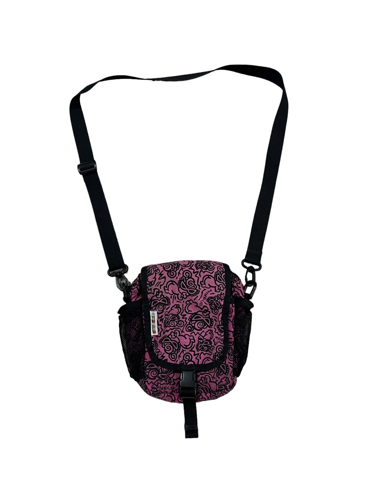 Hysteric Glamour GRAIL🔥90s HG Jacquard Printed Cordura Crossbody Sling Bag Size ONE SIZE - 3 Thumbnail