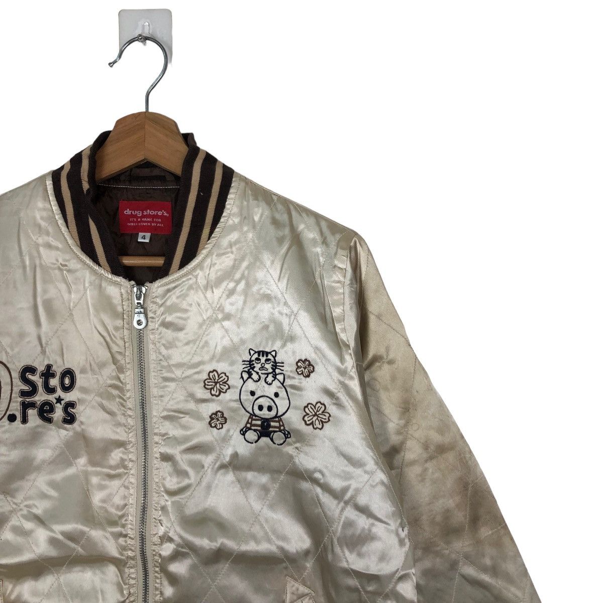 Hysteric Glamour VINTAGE SUKAJAN JACKET BIG LOGO DRUG STORE JAPAN Size US M / EU 48-50 / 2 - 5 Thumbnail