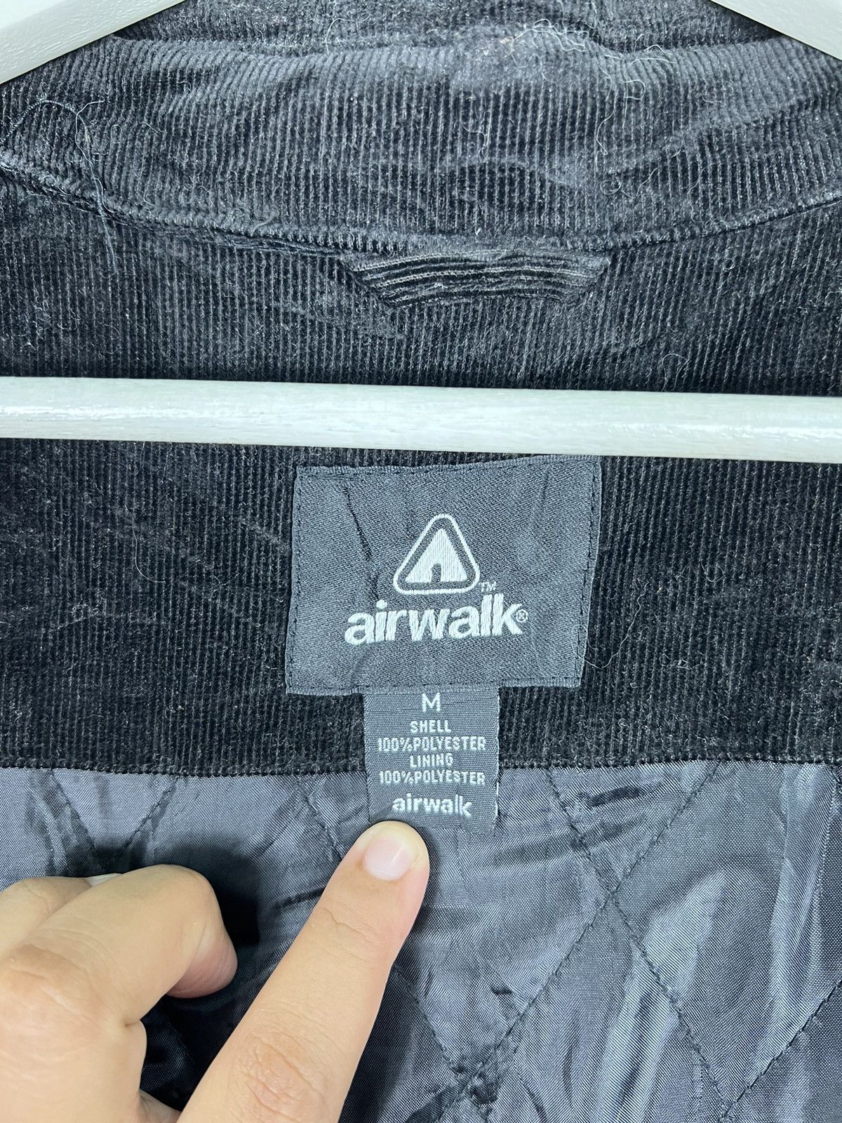 Airwalk 💥 AIRWALK CORDUROY ZIPLER JACKET Size US M / EU 48-50 / 2 - 9 Thumbnail