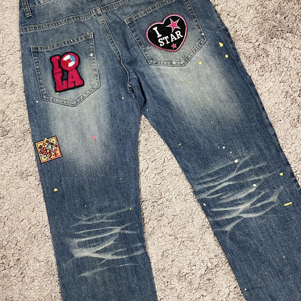 Vintage Vintage Japanese Brand Patched Art Jeans Size US 34 / EU 50 - 11 Thumbnail