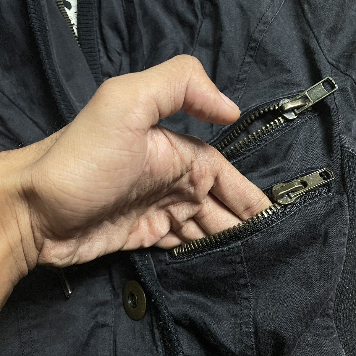 If Six Was Nine × Japanese Brand × Le Grande Bleu (L.G.B.) 🇯🇵 DIA MULTIPOCKET PARACHUTE BONO PUNK GOTHIC JACKET Size S / US 4 / IT 40 - 5 Thumbnail