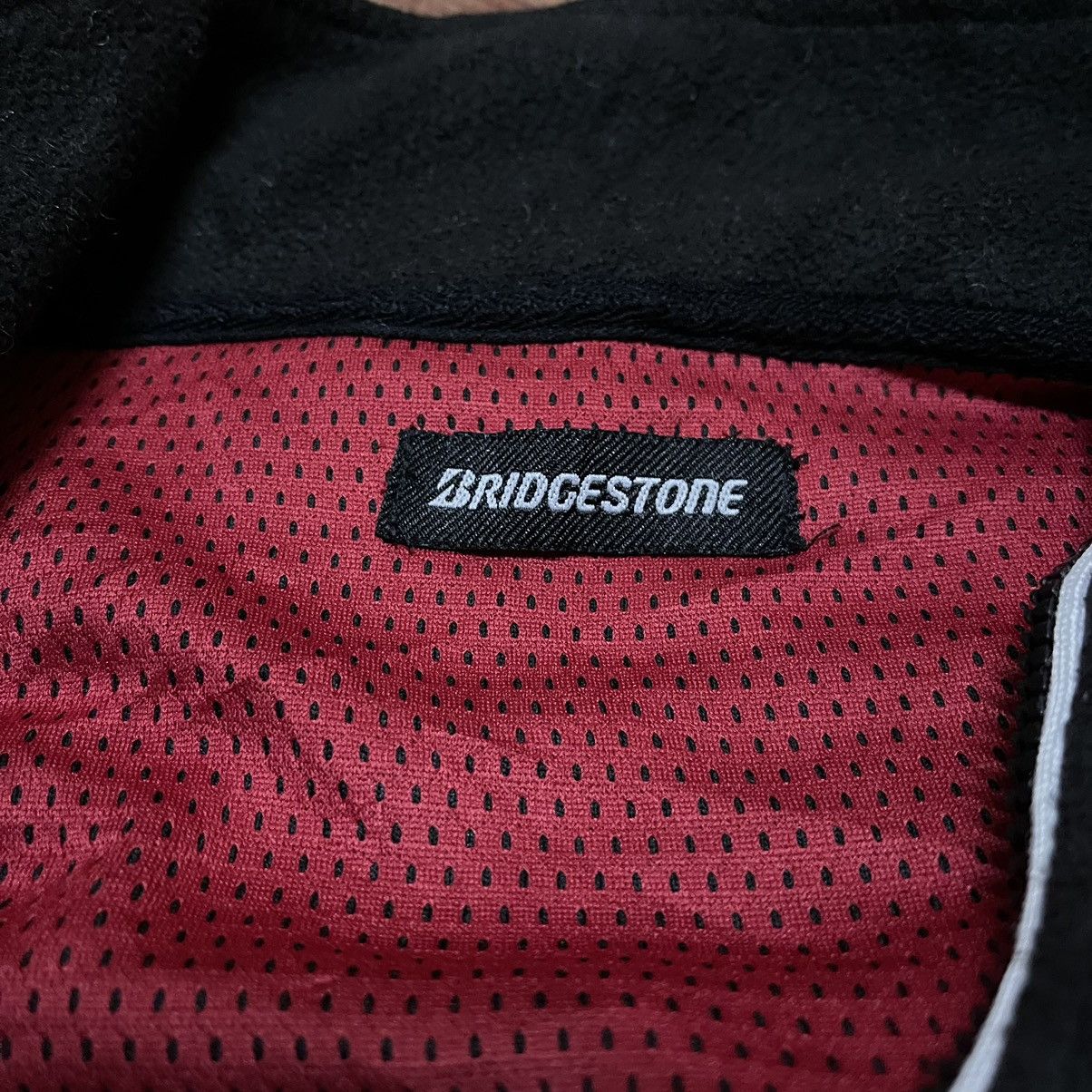 Vintage Vintage Bridgestone blizzak VRX fleece jacket sweater Size US XL / EU 56 / 4 - 4 Thumbnail