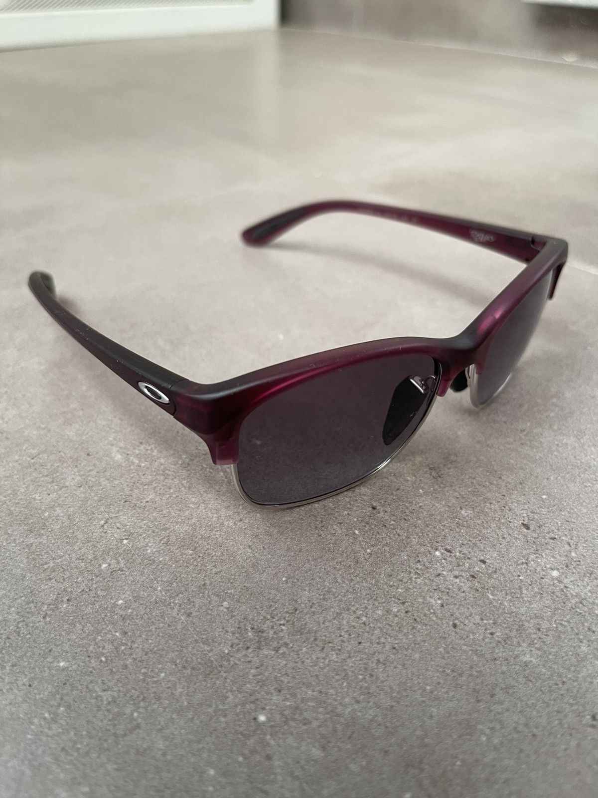 Oakley Oakley OO9204-10 "RSVP" Cherry Silver Sunglasses Size ONE SIZE - 4 Thumbnail