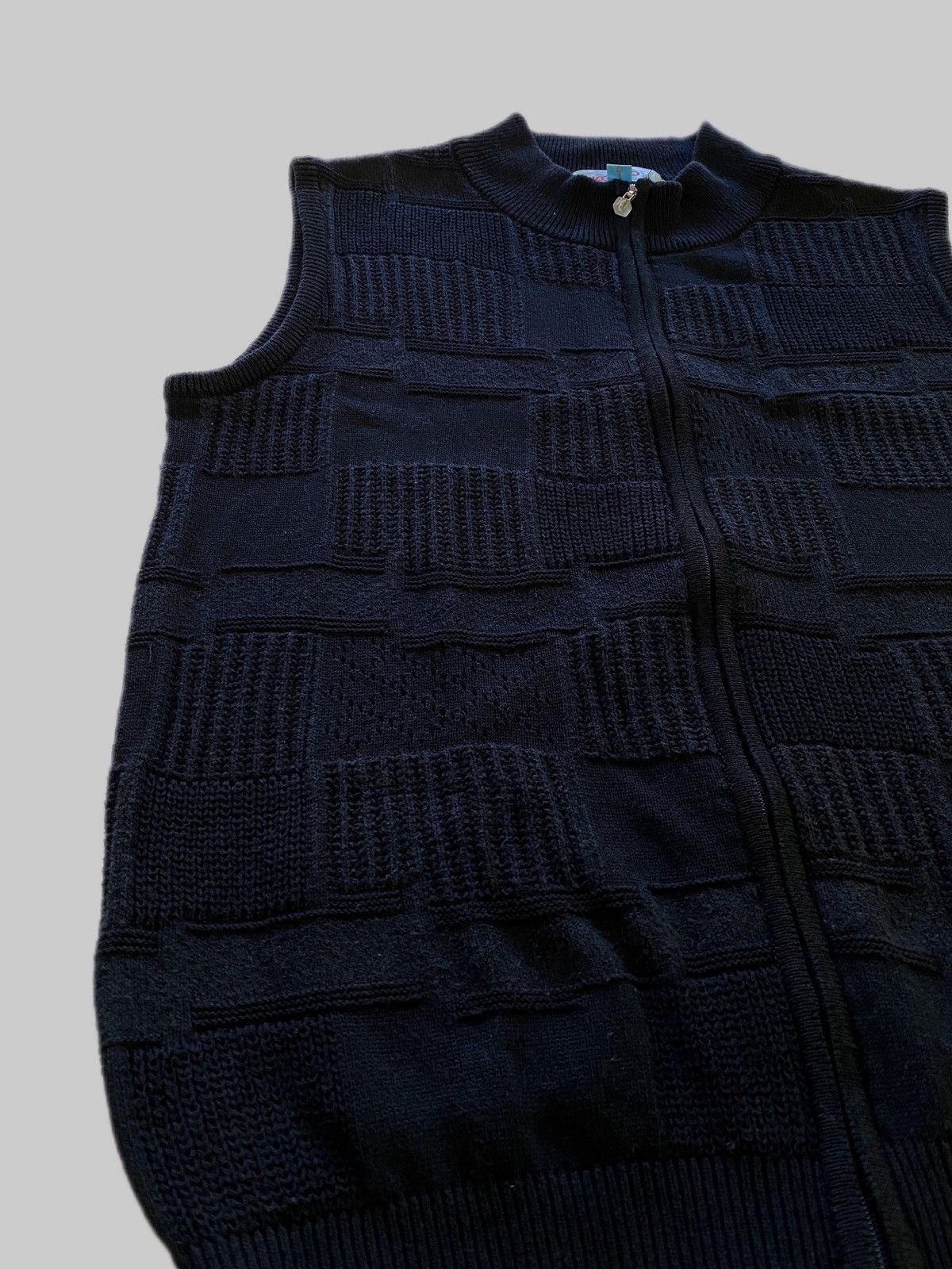 Kenzo × Vintage 1990s Kenzo Golf Patchwork Knitwear Size US S / EU 44-46 / 1 - 5 Thumbnail