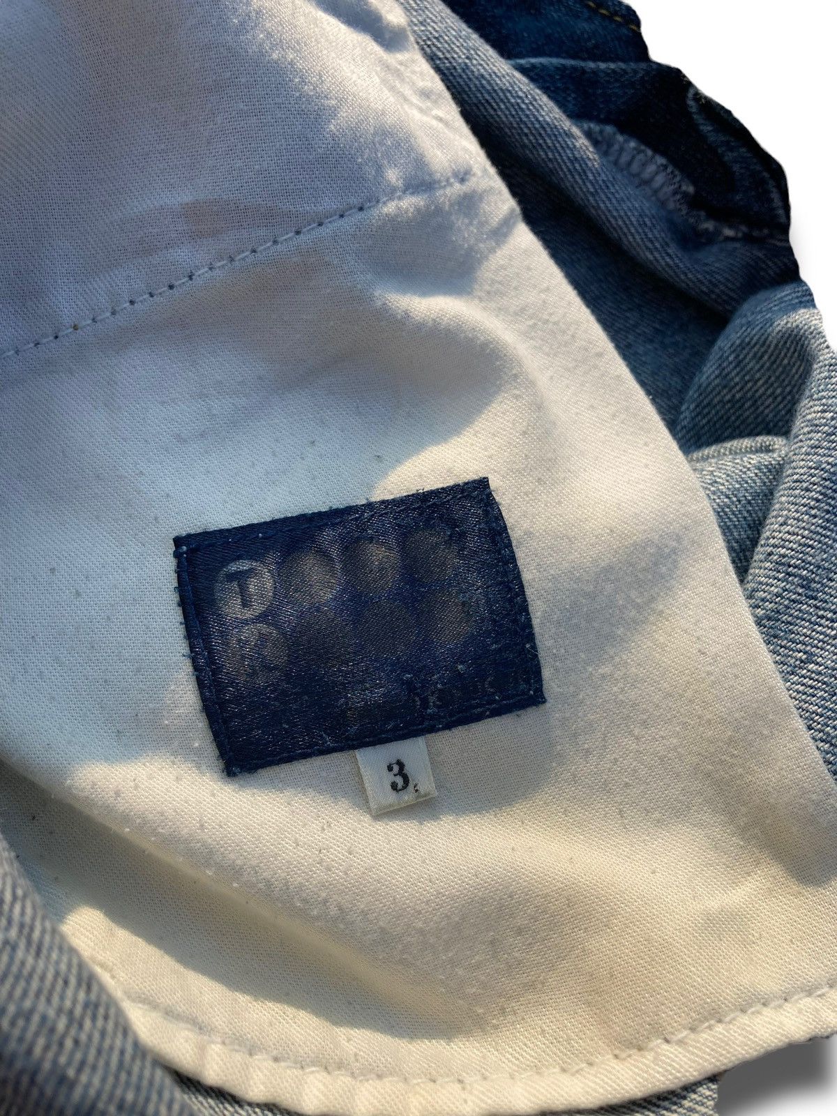 Takeo Kikuchi Vintage 90s Japanese Brand Takeo Kikuchi Kaihara Jeans Size US 33 - 14 Thumbnail