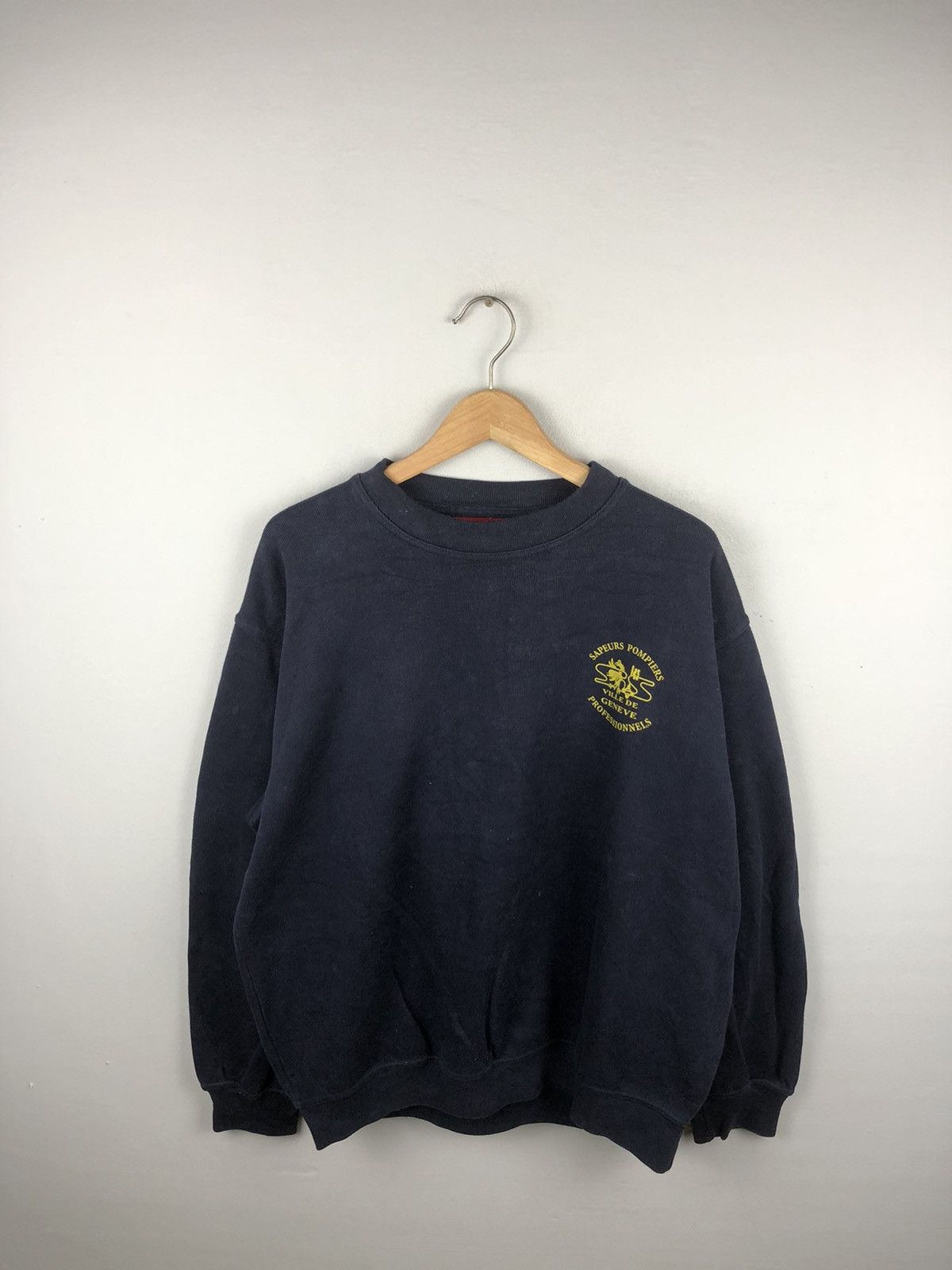 Other × Vintage Vintage Ville De Geneve Pull Over Sweatshirt Size US L / EU 52-54 / 3 - 1 Thumbnail