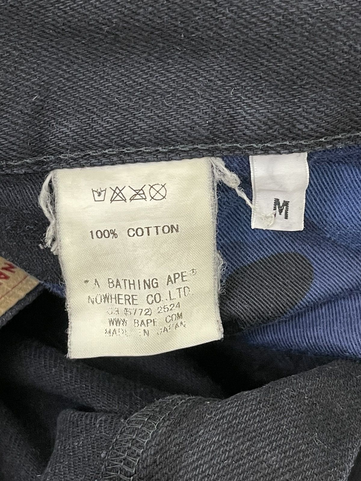 Bape Multi Logo Denim Size US 34 / EU 50 - 24 Thumbnail
