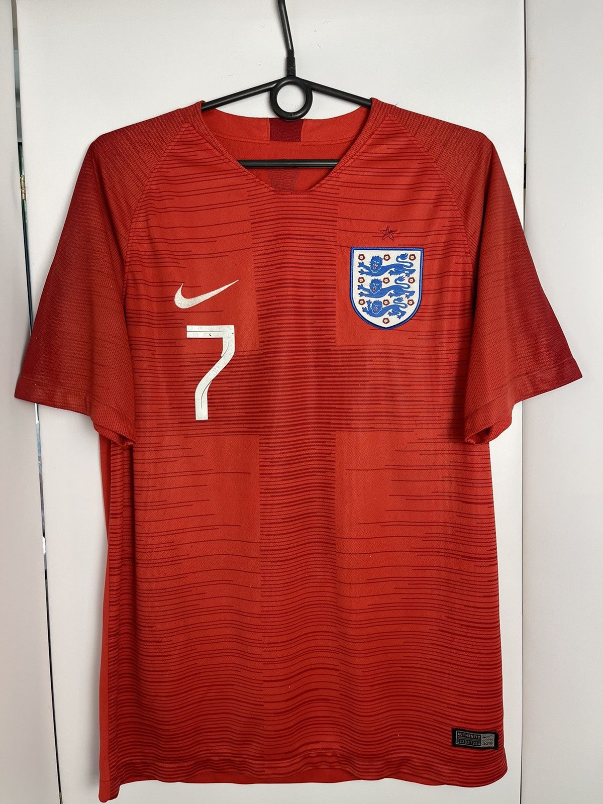 Nike × Vintage Soccer jersey England Nike Lingard 7 Size M Size US M / EU 48-50 / 2 - 2 Thumbnail