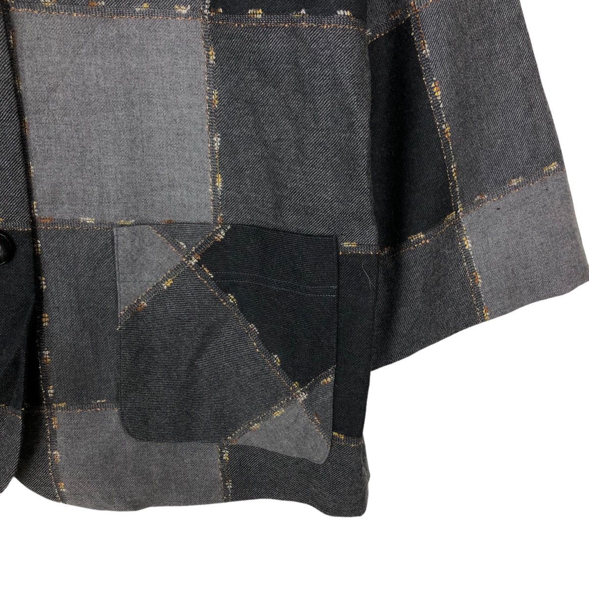 Issey Miyake VINTAGE JAPAN JACKET TARTAN DESIGN ISSEY MIYAKE STYLE Size US M / EU 48-50 / 2 - 4 Thumbnail