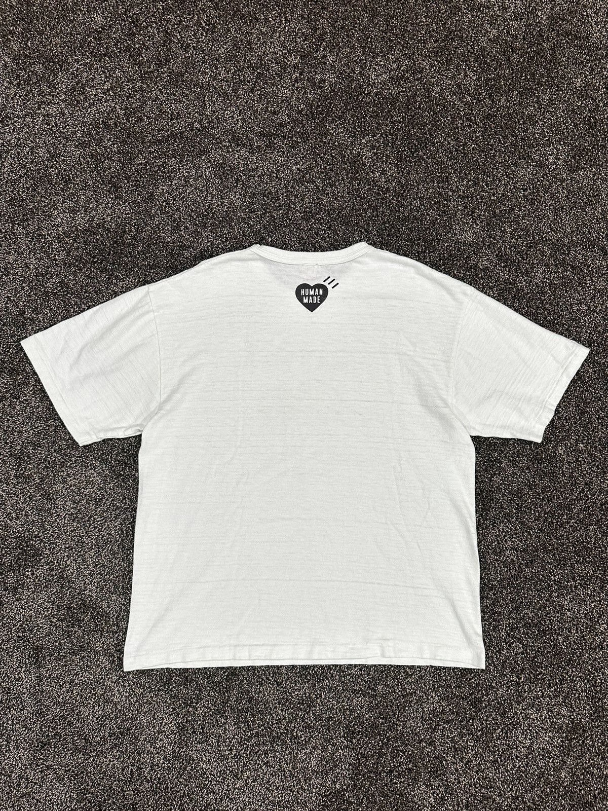 Human Made Human Made White Duck Short Sleeve T-Shirt Size US XL / EU 56 / 4 - 4 Thumbnail