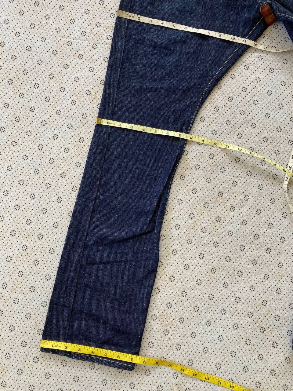 Kapital Kapital Biker Indigo Denim Pant Size US 31 - 5 Thumbnail