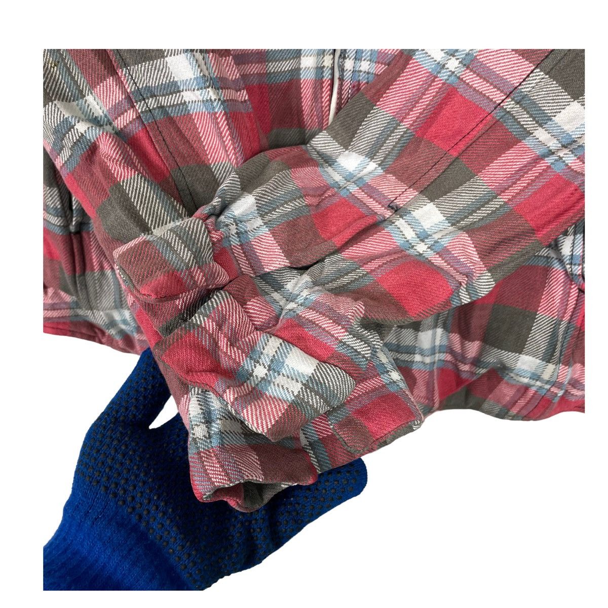 Denime × Japanese Brand × junhashimoto 💥DENIME JUNHASHIMOTO SHADOW CHECK BUTTON SHIRT Size US L / EU 52-54 / 3 - 6 Thumbnail