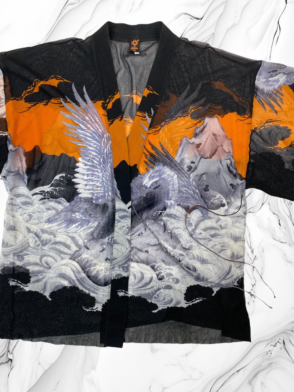 Jean Paul Gaultier VTG Jean Paul Gaultier Mesh Soliel Shirt Cardigan Size S / US 4 / IT 40 - 3 Thumbnail